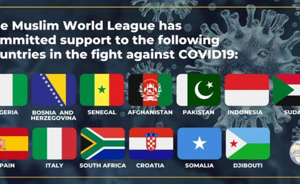 The MWL's support for countries in the fight against COVID19 knows no boundaries