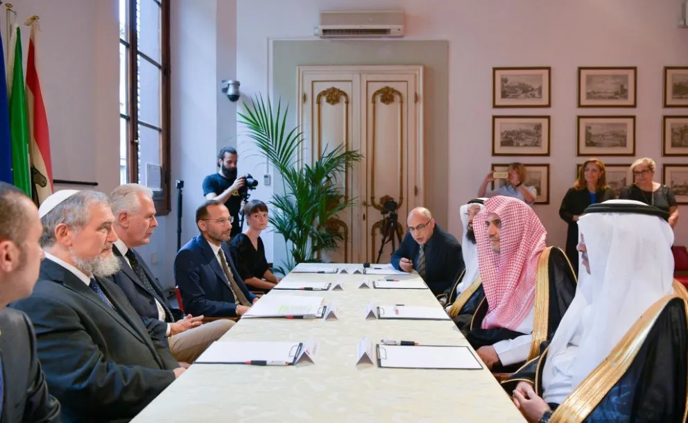 President of Tuscany receives at the Region's Council in Florence HE the SG of the MWL