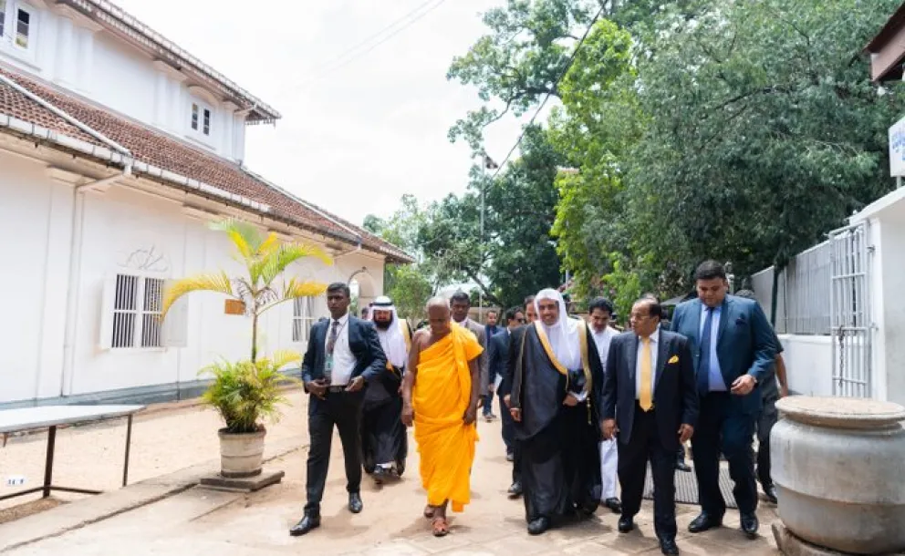 he met with Buddhist leaders to learn more about Buddhism's core values and to further strengthen MWL's interfaith reach