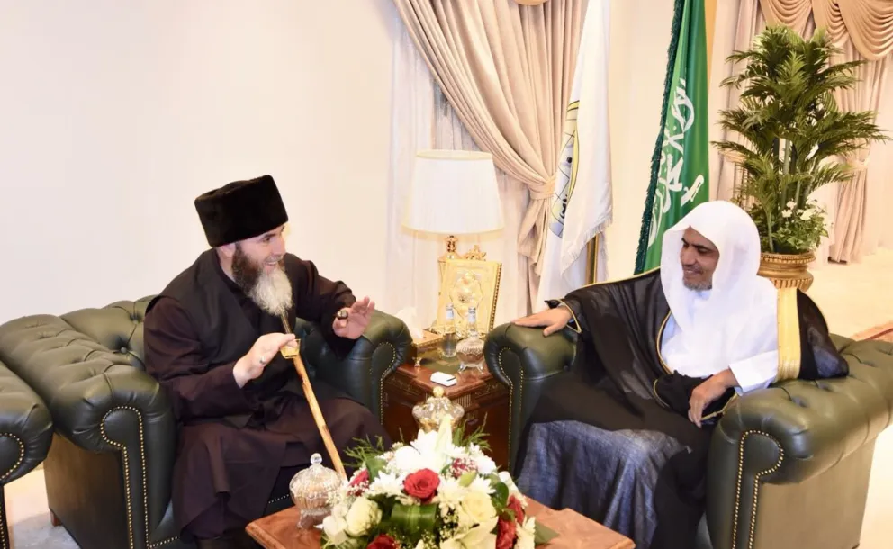 Dr. Al-Issa Signs a Cooperative Agreement with the Grand Mufti of the Chechen Republic