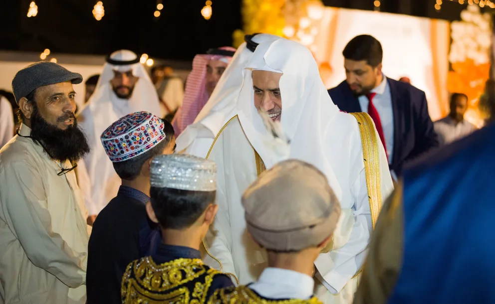 Photos from the visit of His Excellency Sheikh Dr. Mohammed Al-Issa, Secretary-General of the Muslim World League, to the children of Ali bin Abi Talib Orphanage in Pakistan, which serves more than 4,600 orphans: