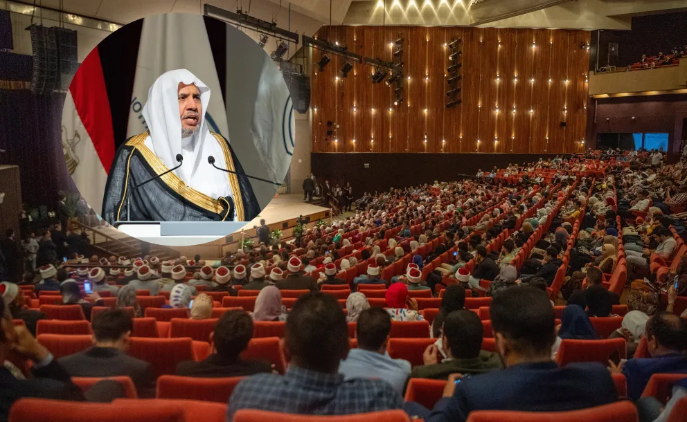 Excellency Sheikh Dr. Mohammed Alissa, Secretary-General of the MWL, delivered a lecture on the East and the West at the Bibliotheca Alexandrina.