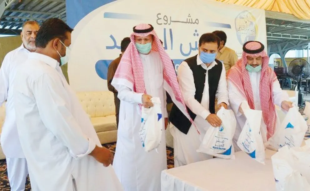 The Muslim World League (MWLOrg_en) inaugurated a project in Pakistan on Eid AlAdha aimed