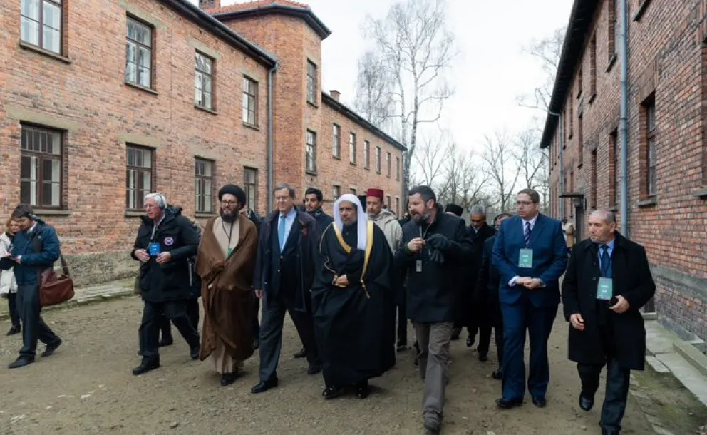  HE Dr. Mohammad Alissa made history by leading the largest delegation of Muslim officials to Auschwitz