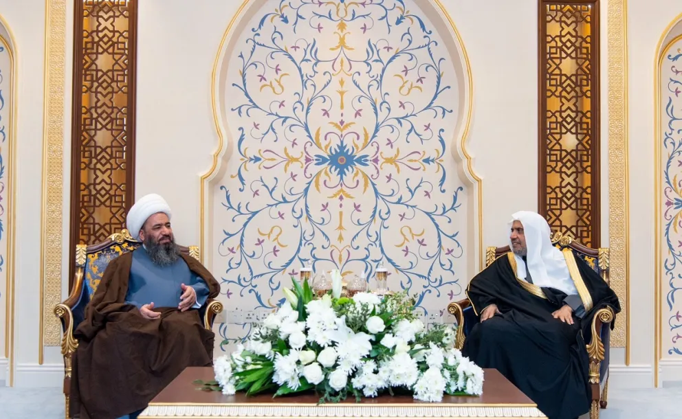 Dr. Al-Issa Meets Iraqi Religious Authority, Sheikh Fadel Al-Budairi