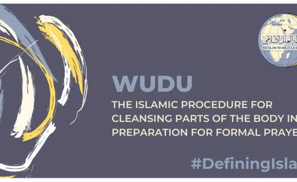 Performing Wudu is the act of cleansing in preparation for formal prayer