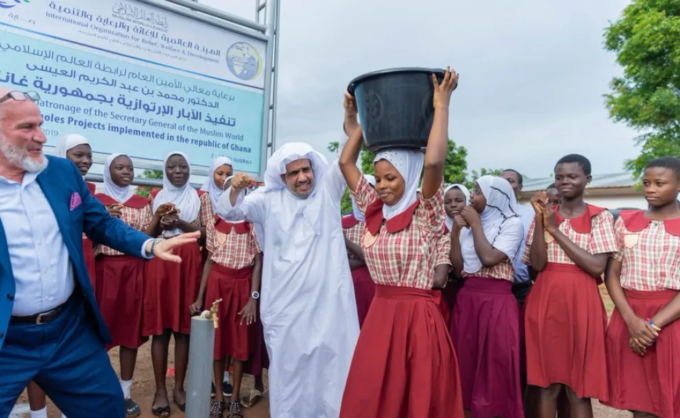 To help facilitate access to vulnerable communities, the MWL dug thousands of wells in Ghana