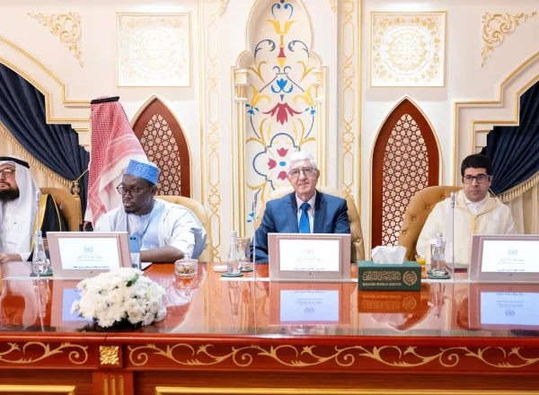 لقطاتٌ من افتتاح معالي الأمين العام رئيس هيئة علماء المسلمين الشيخ د. محمد العيسى، أعمال:"الملتقى الدولي للإعجاز العلمي في القرآن والسنة"، -بعد ظهر اليوم- بمكة المكرمة، وإطلاق: "موسوعة الرابطة للإعجاز العلمي في القرآن والسنة":