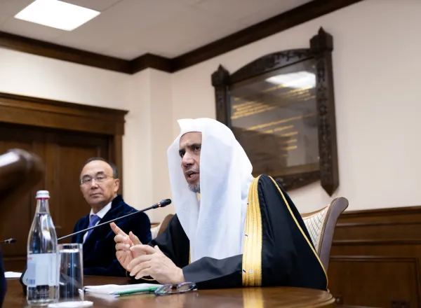 Earlier today in Astana, the capital of Kazakhstan: