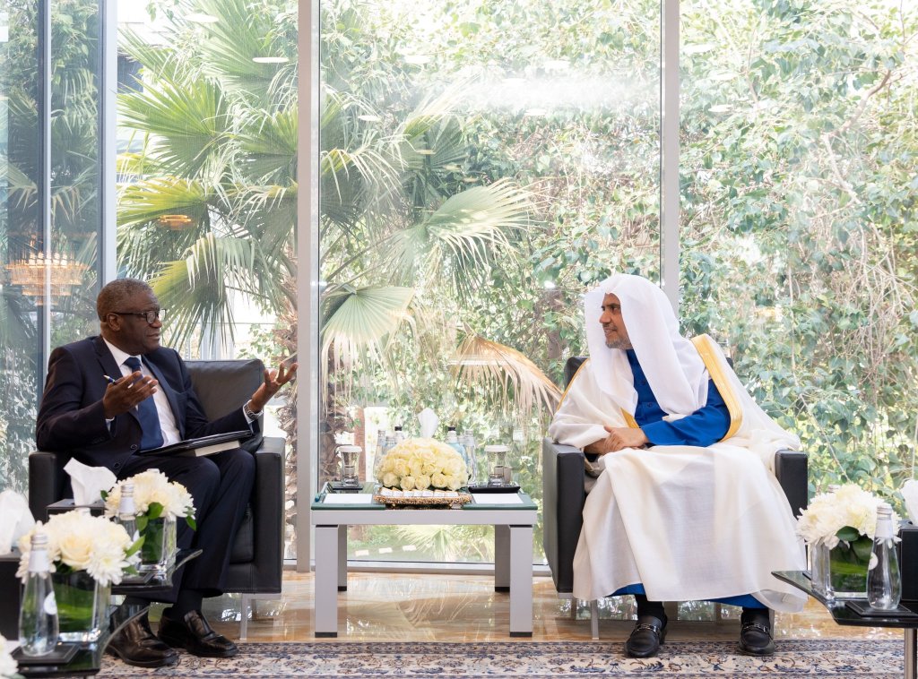 Dr. Al-Issa Meets Nobel Peace Prize Laureate, Dr. Denis Mukwege