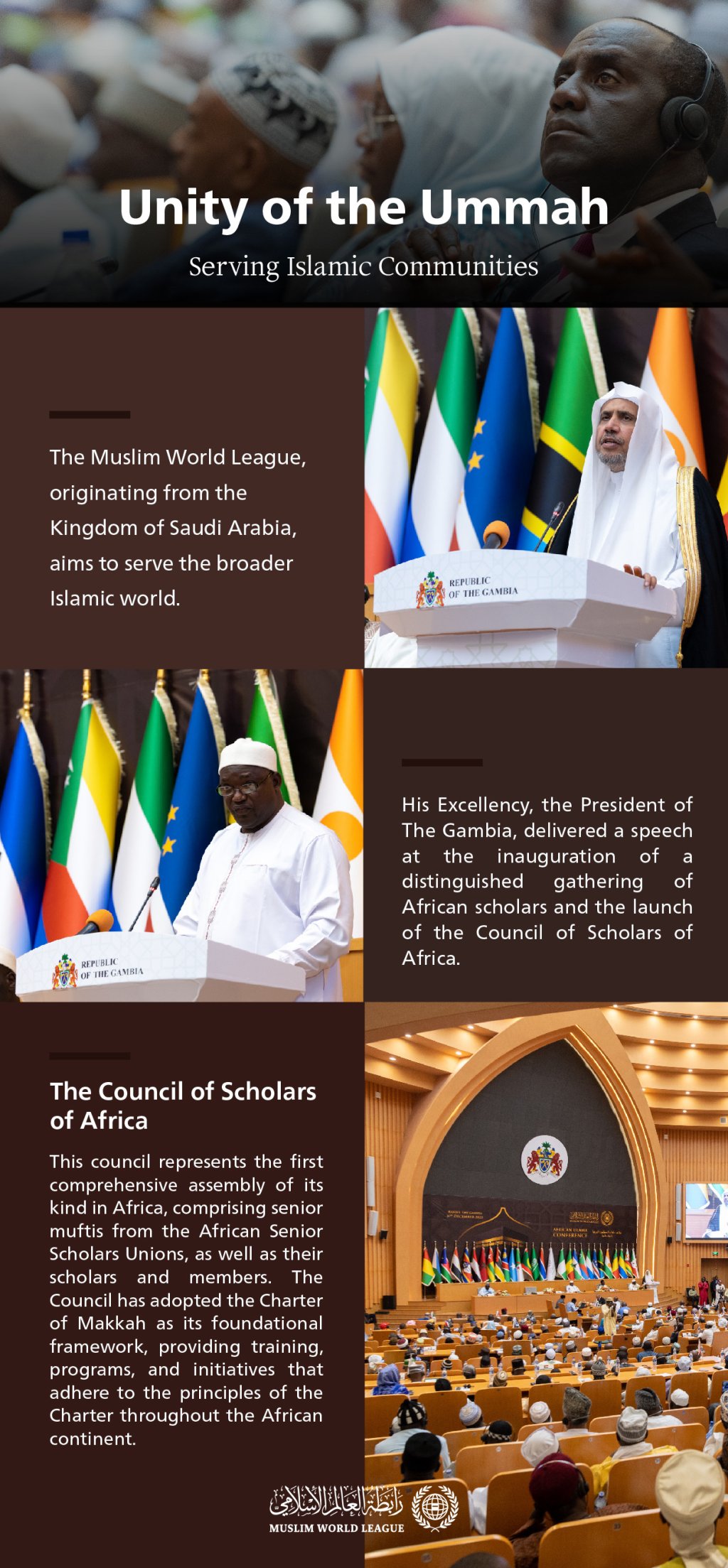 In fulfillment of its significant Islamic duty, the Muslim World League has established numerous Scholarly Councils globally