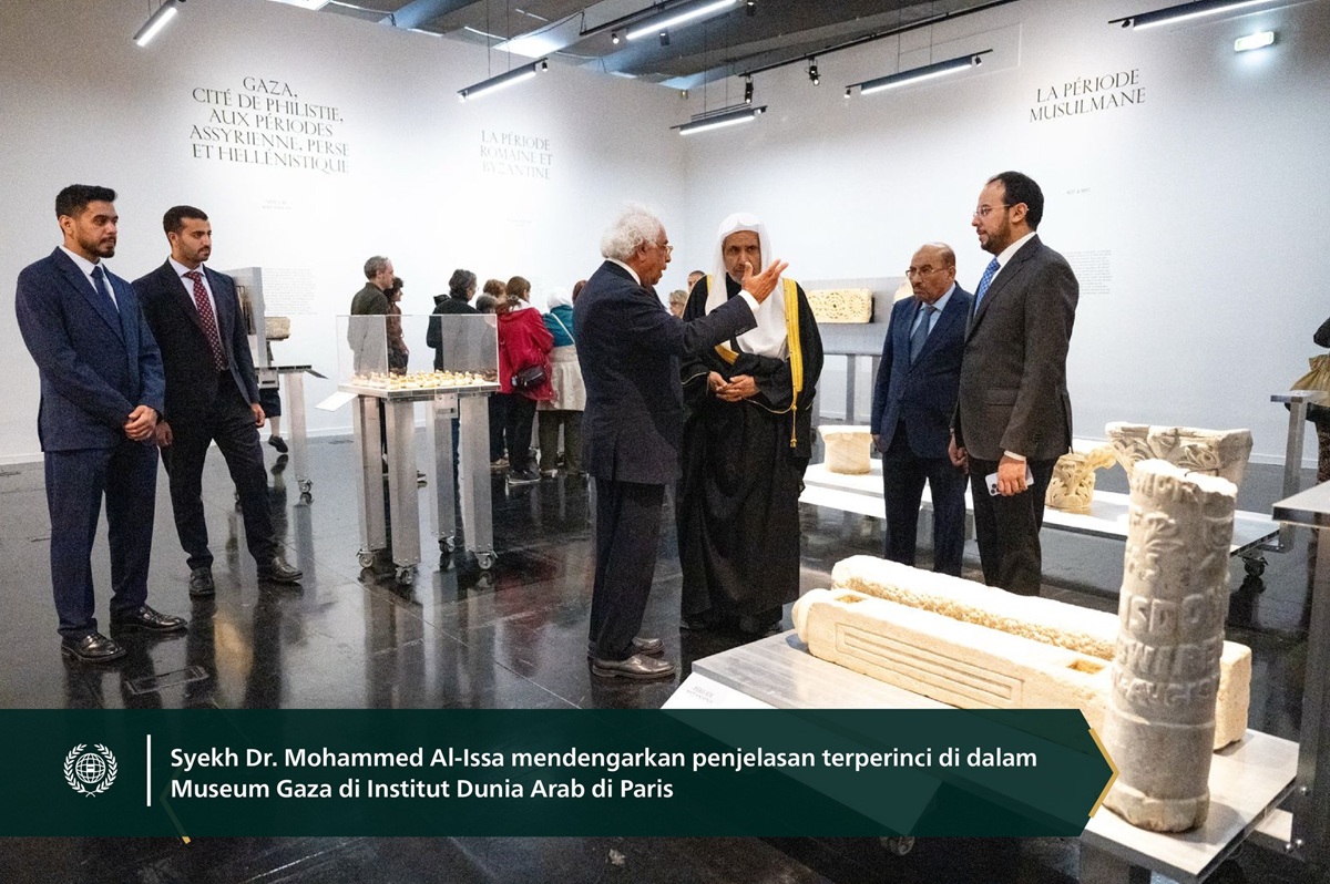 Sori hari ini, meliputi kunjungan penting ke museum pertama sejenisnya untuk Gaza yang "terluka", mendokumentasikan sejarah peradabannya yang panjang, disertai dengan foto dan film monumen-monumen bersejarah